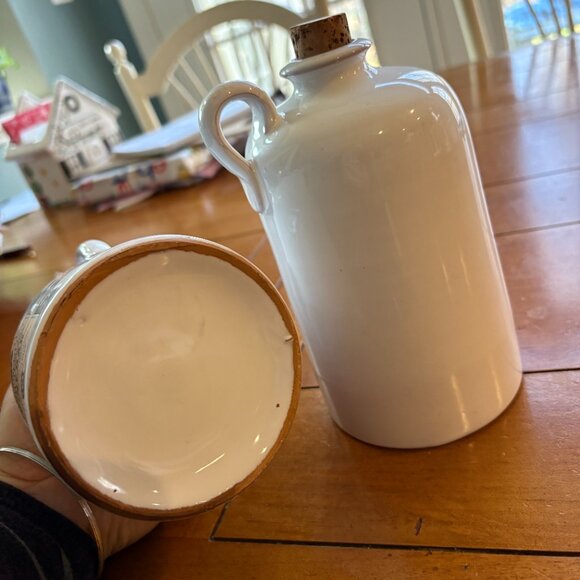 VINTAGE - TERRA COTTA - Oil/Vinegar set from Tuscany - Picture 4 of 5